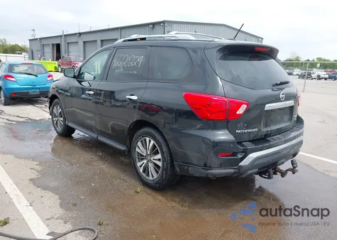 2017 Nissan Pathfinder Sv из США, поврежденный, VIN 5N1DR2MM4HC649189